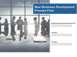 New business development process flow ppt powerpoint presentation ideas graphic images cpb