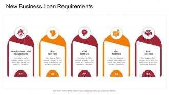 New Business Loan Requirements In Powerpoint And Google Slides Cpb