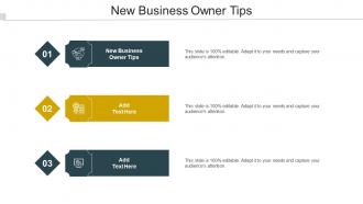 New Business Owner Tips Ppt Powerpoint Presentation Inspiration Examples Cpb