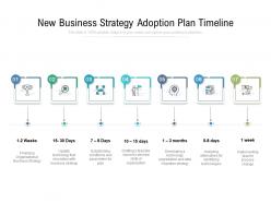 New business strategy adoption plan timeline