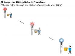 1394958 style essentials 2 our goals 4 piece powerpoint presentation diagram infographic slide