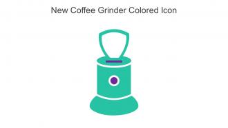 New Coffee Grinder Colored Icon In Powerpoint Pptx Png And Editable Eps Format