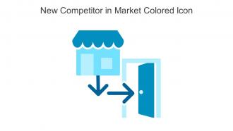 New Competitor In Market Colored Icon In Powerpoint Pptx Png And Editable Eps Format