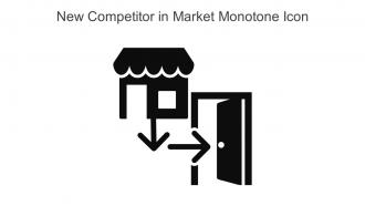 New Competitor In Market Monotone Icon In Powerpoint Pptx Png And Editable Eps Format