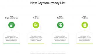 New Cryptocurrency List In Powerpoint And Google Slides Cpb