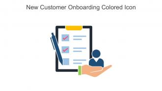 New Customer Onboarding Colored Icon In Powerpoint Pptx Png And Editable Eps Format