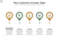 New customers increase sales ppt powerpoint presentation model gridlines cpb