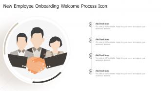 New Employee Onboarding Welcome Process Icon