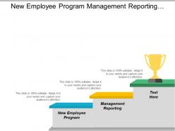 New employee program management reporting value project management