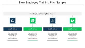 New Employee Training Plan Sample Ppt Powerpoint Presentation File Background Cpb