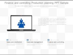 New Finance And Controlling Production Planning Ppt Sample