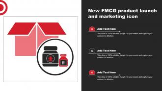 New FMCG Product Launch And Marketing Icon