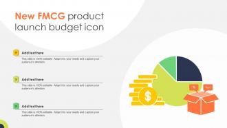New FMCG Product Launch Budget Icon
