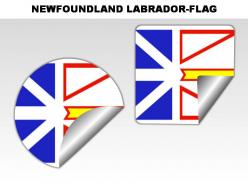 New foundland labrador country powerpoint flags