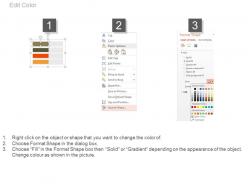 New four vertical tags for business data analysis flat powerpoint design