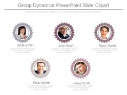 New Group Dynamics Powerpoint Slide Clipart