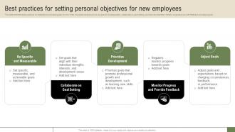 New Hire Enrollment Strategy Best Practices For Setting Personal Objectives For New Employees