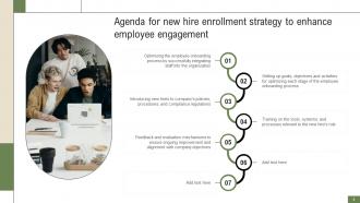 New Hire Enrollment Strategy To Enhance Employee Engagement Complete Deck Professional Impactful