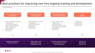 New Hire Onboarding And Orientation Plan To Reduce Employee Turnover Complete Deck Captivating Aesthatic
