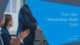 New Hire Onboarding Made Easy PPT Sample AT