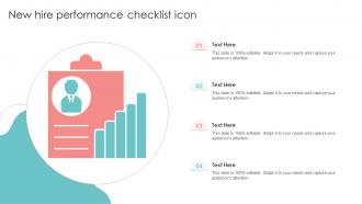 New Hire Performance Checklist Icon