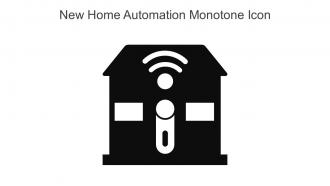 New Home Automation Monotone Icon In Powerpoint Pptx Png And Editable Eps Format