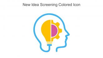 New Idea Screening Colored Icon In Powerpoint Pptx Png And Editable Eps Format
