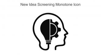New Idea Screening Monotone Icon In Powerpoint Pptx Png And Editable Eps Format