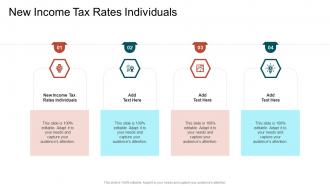 New Income Tax Rates Individuals In Powerpoint And Google Slides Cpb
