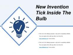 New invention tick inside the bulb