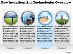 New inventions and technologies overview ppt powerpoint slides