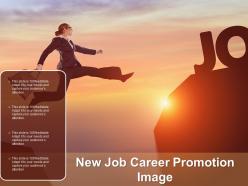 New job career promotion image