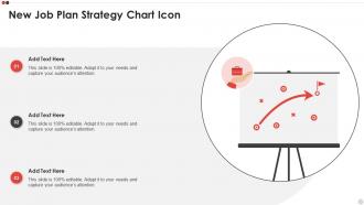 New Job Plan Strategy Chart Icon