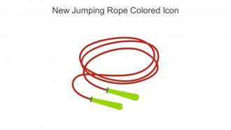 New Jumping Rope Colored Icon In Powerpoint Pptx Png And Editable Eps Format