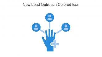 New Lead Outreach Colored Icon In Powerpoint Pptx Png And Editable Eps Format