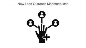 New Lead Outreach Monotone Icon In Powerpoint Pptx Png And Editable Eps Format