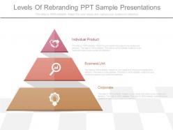 New levels of rebranding ppt sample presentations