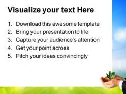 New life concept nature powerpoint templates and powerpoint backgrounds 0711