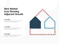New market icon showing adjacent growth