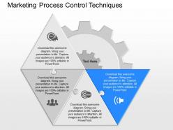 New marketing process control techniques powerpoint template