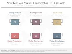 New markets market presentation ppt sample