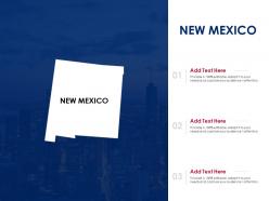 New mexico powerpoint presentation ppt template