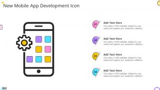 New Mobile App Development Icon