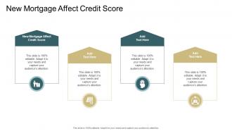 New Mortgage Affect Credit Score In Powerpoint And Google Slides Cpb