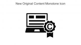 New Original Content Monotone Icon In Powerpoint Pptx Png And Editable Eps Format