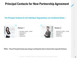New partnership agreement proposal powerpoint presentation slides