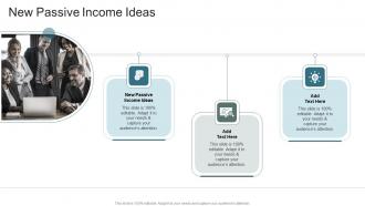 New Passive Income Ideas In Powerpoint And Google Slides Cpb