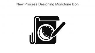 New Process Designing Monotone Icon In Powerpoint Pptx Png And Editable Eps Format