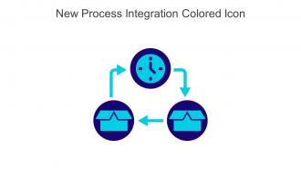 New Process Integration Colored Icon In Powerpoint Pptx Png And Editable Eps Format