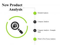 New product analysis ppt infographic template